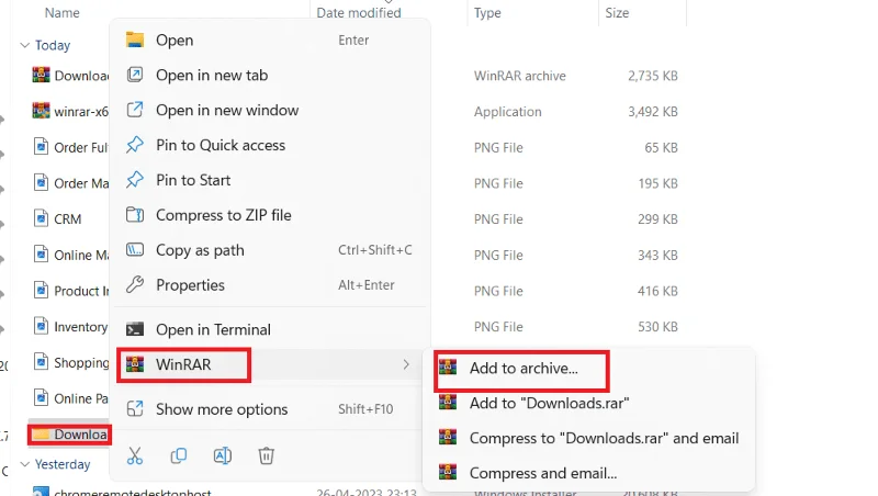 Jak převést soubor RAR na ZIP ve Windows