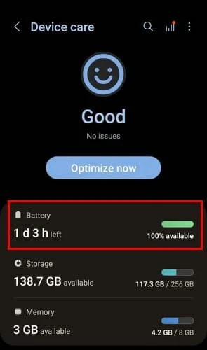 Kaip įjungti akumuliatoriaus procentą „Android“ būsenos juostoje