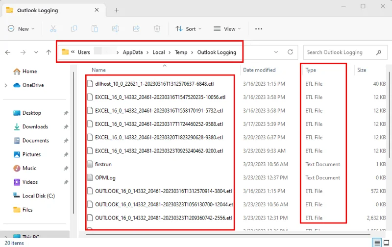 Aktivace nebo deaktivace globálního protokolování v Microsoft Outlook 365
