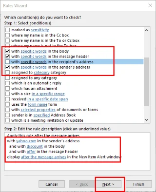 Outlook 365: Blokování emailových adres a domén