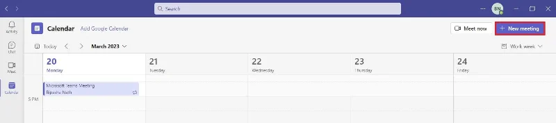Kaip nustatyti periodinį susitikimą Teams