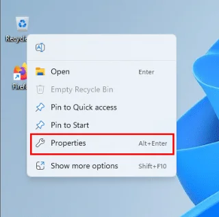 Windows 11: A “Biztosan át akarja mozgatni ezt a fájlt a Lomtárba?” párbeszédpanel letiltása