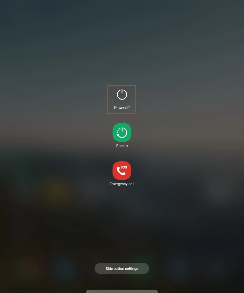 Kuinka Galaxy Z Fold 5:n sammuttaminen ja käynnistäminen toimii