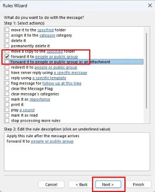 Automatické přeposílání e-mailů v Outlook 365