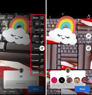 Kako ustvariti Facebook zgodbo