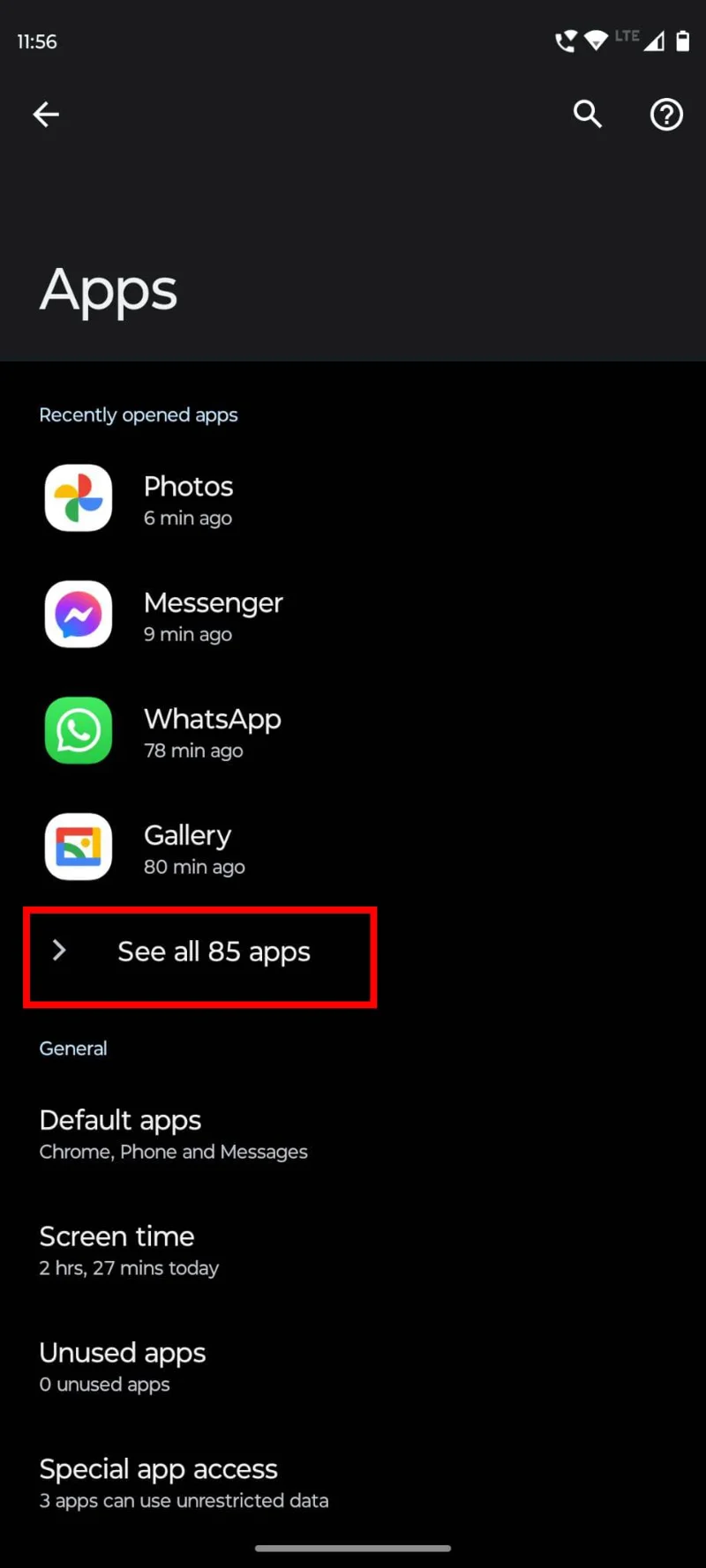 Android: Ne morem izbrisati fotografij iz aplikacije Gallery