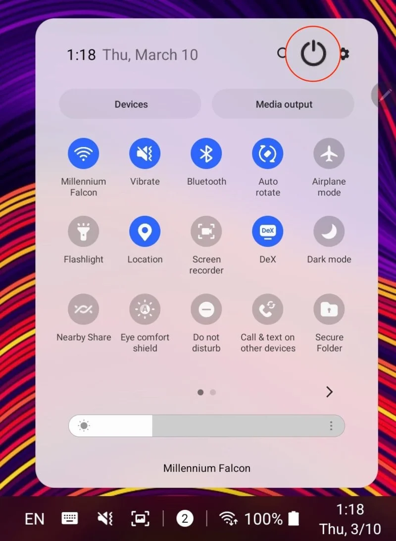 Kaip iš naujo paleisti Galaxy Tab S9