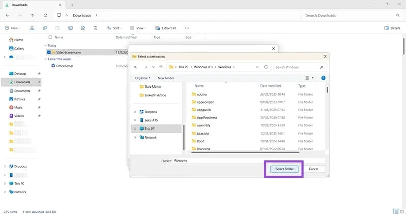 Як встановити відео як заставку у Windows 11