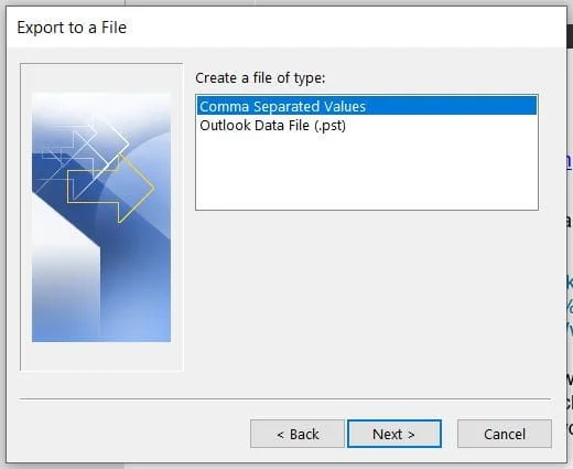 Експорт на контакти от Outlook и импорт в Gmail