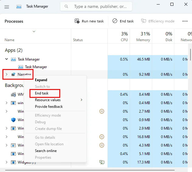 Windows 11: Deaktiver Narrator-stemme ved hjelp av 5 metoder