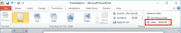 Jak automaticky přecházet snímky v PowerPoint 365