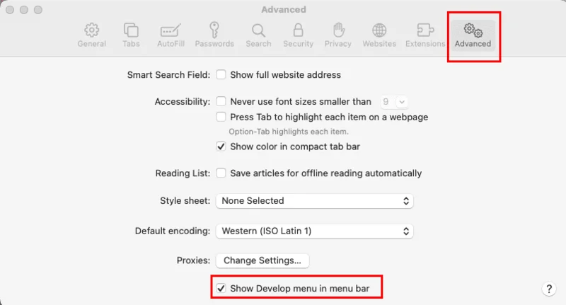 Safari: Ištrinti slapukus, istoriją, slaptažodžius ir kt.