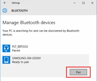 Přenášení souborů mezi Androidem a Windows 11 přes Bluetooth