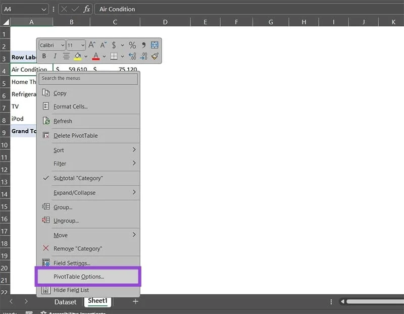 Mano Pivot Table neveikia – penkios galimos taisymo priemonės