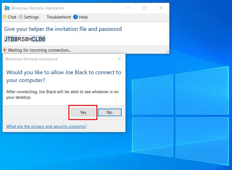 Windows 11: Slik sender du invitasjon til fjernhjelp