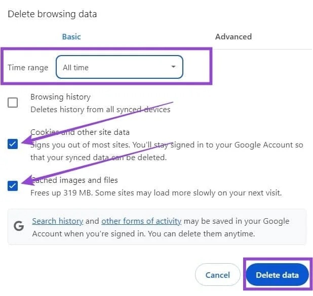 6 Pataisų “Aw, Snap!” Klaidos „Google Chrome“ Naršyklėje