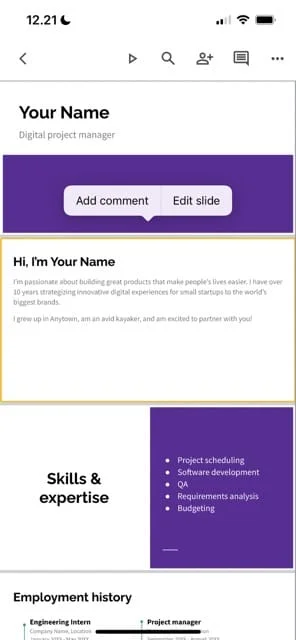Kaip paryškinti tekstą „Google Slides“