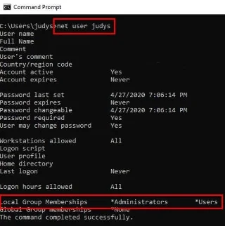 6 Måter å Sjekke Om en Windows-konto Har Administratorrettigheter