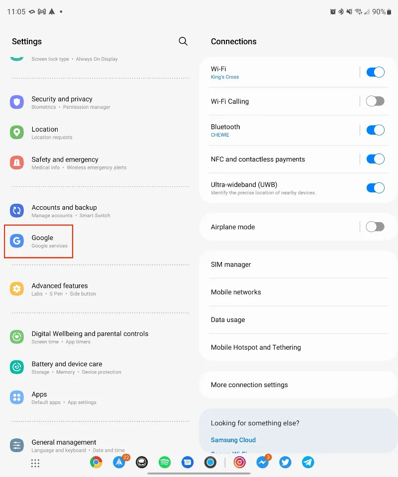 Как да направите екранна снимка на Galaxy Z Fold 5