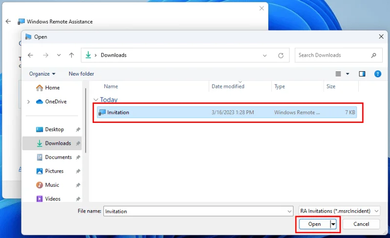 Windows 11: Slik sender du invitasjon til fjernhjelp
