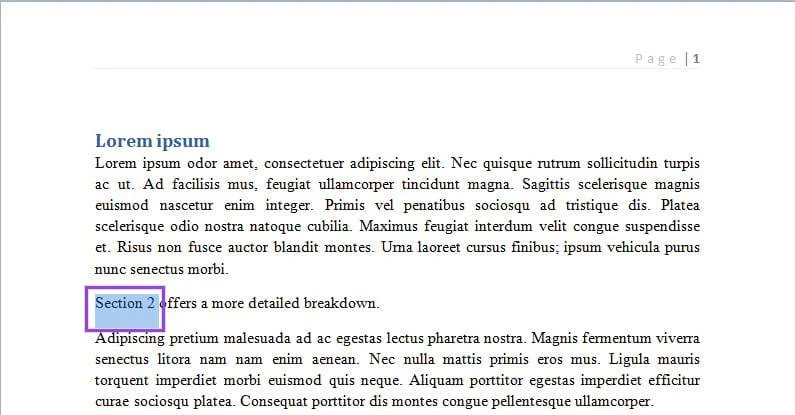 Tvorba křížových odkazů ve Wordu – Jak na to a proč