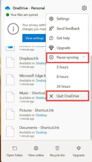 Neljän yleisimmän Microsoft OneDrive -ongelman ratkaisut