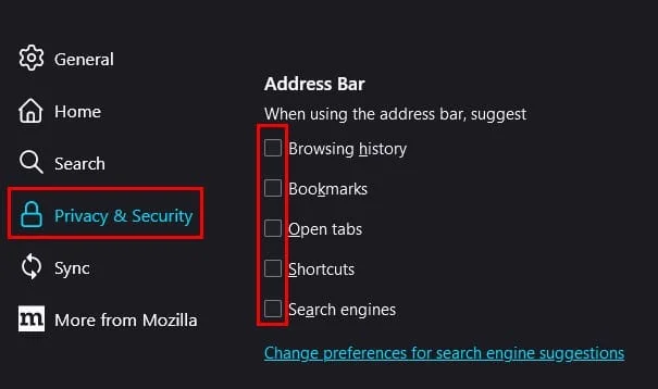 Firefox: Išvalykite adresų juostos URL istoriją