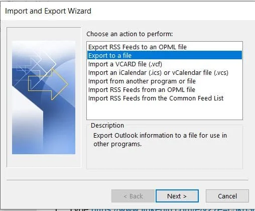 Експорт на контакти от Outlook и импорт в Gmail