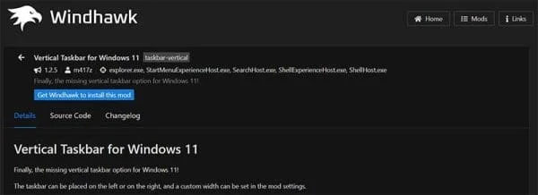 Hur man ställer in en vertikal aktivitetsfält i Windows 11