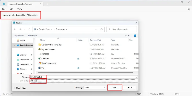 Hogyan törölje és állítsa vissza a DNS gyorsítótárat a Windows 11 rendszerben