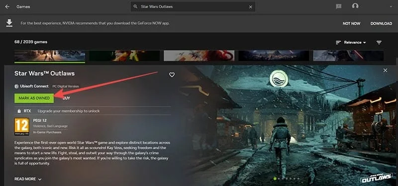 Jak opravit kód chyby GeForce Now 0xC272008F