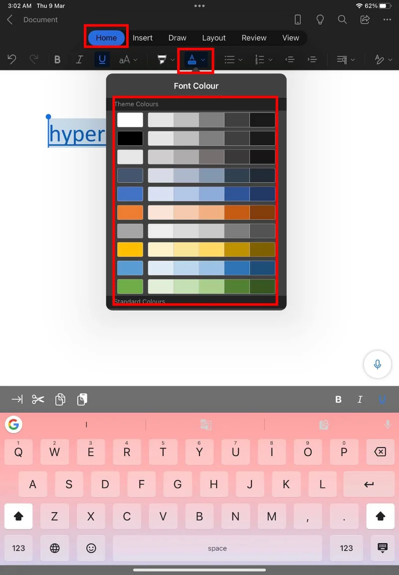 Jak změnit barvu hypertextových odkazů ve Wordu 365