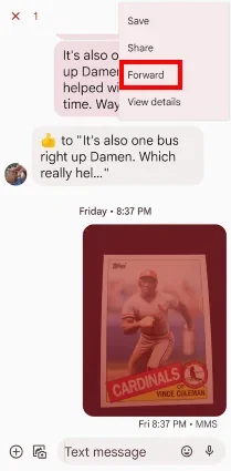 Android: Jak přeposlat textovou zprávu