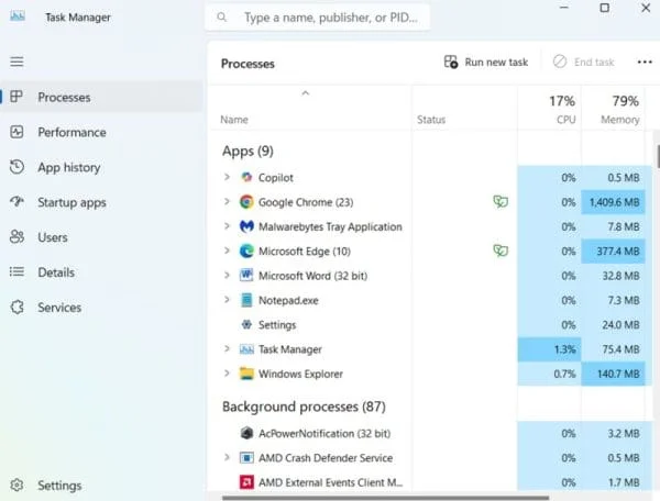 Windows užduočių juosta neveikia Windows 11 – 6 sprendimai