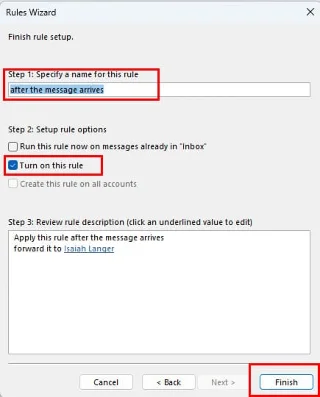 Automatické přeposílání e-mailů v Outlook 365