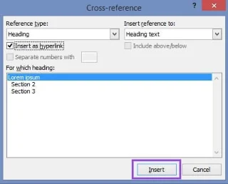 Tvorba křížových odkazů ve Wordu – Jak na to a proč