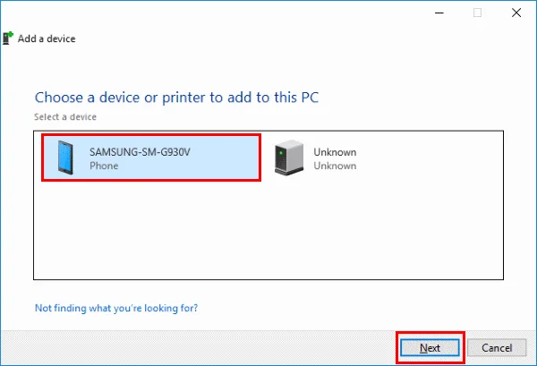 Přenášení souborů mezi Androidem a Windows 11 přes Bluetooth