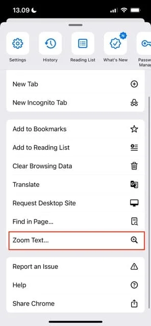 Jak změnit písmo v Google Chrome