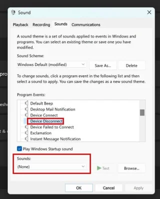 Windows 11: Korjaa laitteiden katkaisuäänet