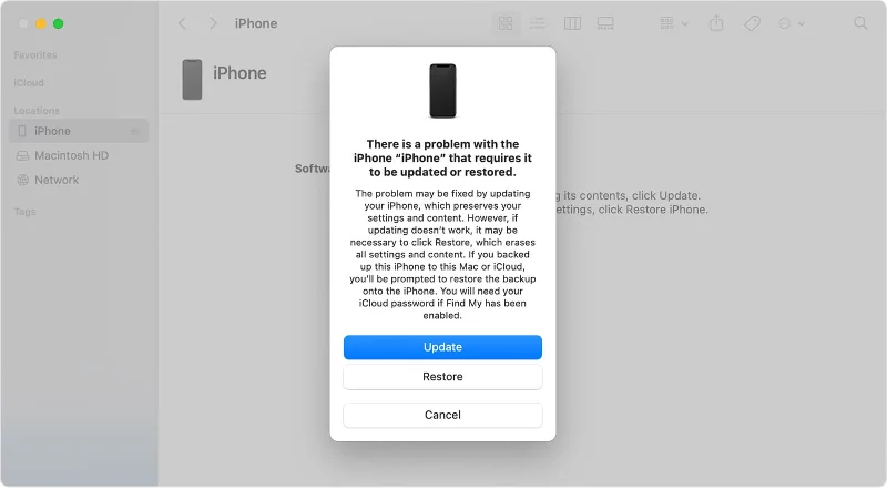 Поправете замразения или заключен екран на iPhone или iPad