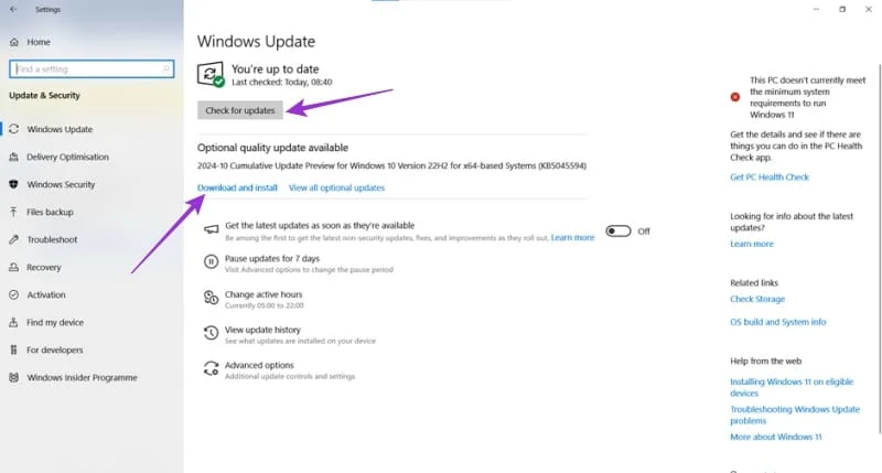 Як виправити код помилки 0x80860010 у Windows
