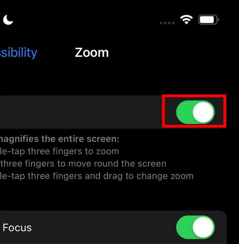 iPhone или iPad: Екранът изглежда твърде голям или е прекалено увеличен
