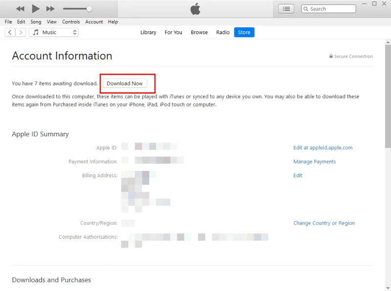 iTunes: Jak stáhnout dříve zakoupenou hudbu, filmy a audioknihy