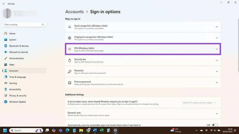 Två sätt att åtgärda 'Något hände och din PIN är inte tillgänglig' fel