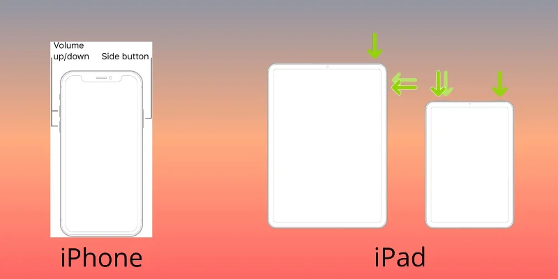 Odpravljanje zmrznjenega ali zaklenjenega zaslona iPhone ali iPad