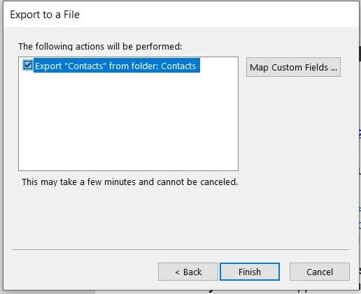 Експорт на контакти от Outlook и импорт в Gmail