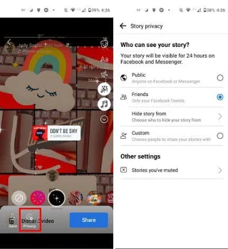 Kako ustvariti Facebook zgodbo