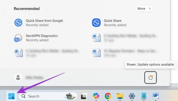 Windows užduočių juosta neveikia Windows 11 – 6 sprendimai