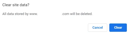 Steg för hur man rensar Chrome-cookies och cache för endast en webbplats