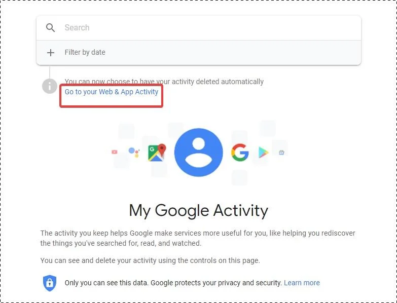 Как да не споделяте историята си на търсене с Google